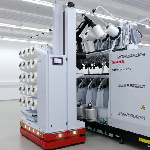 ハンドリング用AGV - SAURER SCHLAFHORST - 輸送用 / 倉庫用 / 包装産業用