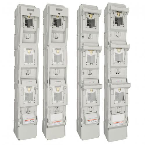 ヒューズ断路器 - MULTIVERT® series - Mersen - Electrical Power - NHヒューズ / モジュール式 / 縦型