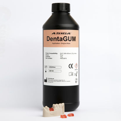 ポリマー3Dプリンタ用樹脂 - DentaGUM - ASIGA - ピンク / 歯科用