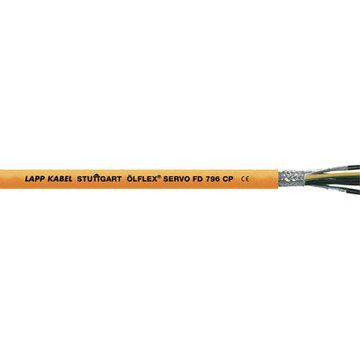 電力電力ケーブル - OLFLEX® Servo FD 796 CP - U.I. Lapp GmbH/ラップ社 - 耐油性 / 銅 / サーボ モーター用