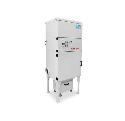 カートリッジ式集じん機 - APC series - SEI FILTRATION SRL - 切断機用 / レーザーマーキングマシン用 / 自動洗浄式