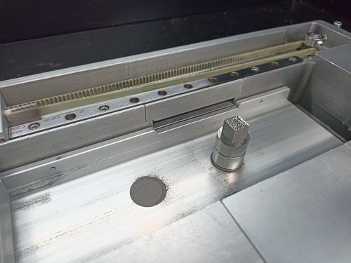 印刷シミュレーションテストキット - Powder distributor reducer kit for MetalOne SLM LPBF - SHAREBOT SRL - 自動 / 粉末用 / 研究所用