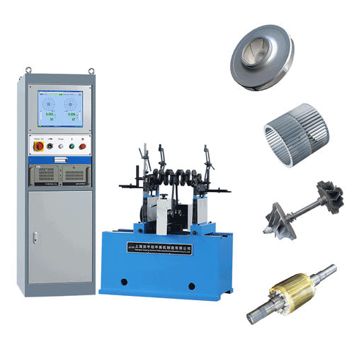 横型釣合い試験機 - PHQ-50 - Shanghai Jianping Dynamic Balancing Machine - 動的 / ベルトドライブ / 送風機用