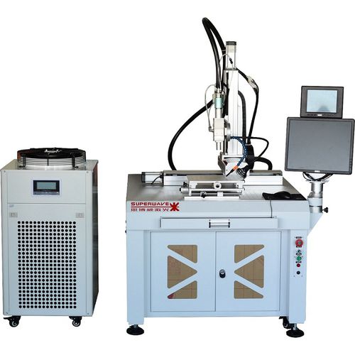 ファイバーレーザー溶接機 - SW-CW1000 - Shenzhen Superwave Laser Technology Co.,Ltd - PLC制御 / キャスター付き / オンライン