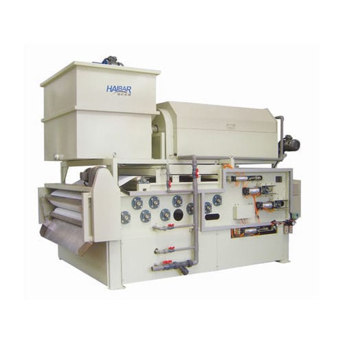 ベルトフィルタープレス - HTBH series - Shanghai Haibar Mechanical Engineering Co.,Ltd - ロータリー / 泥処理用