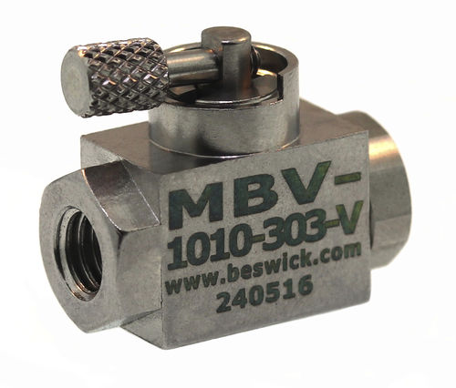 ボールバルブ - MBV-1010.-. - Beswick Engineering Co, Inc. - 手動式 / 遮断 / 水