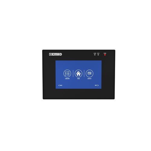 タッチスクリーン付きHMI - Proop Black 4 Eco  - EMKO Elektronik - パネル設置用 / 480 x 272 / ARM Cortex