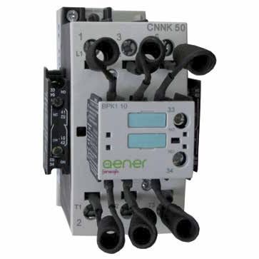 コンデンサ操作用接触器 - CNNK series - AENER ENERGIA - DINレール