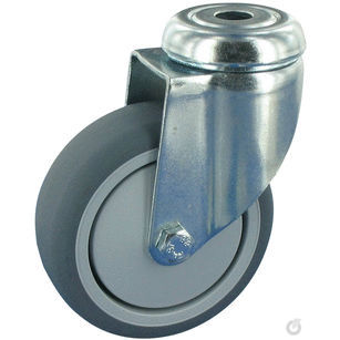 回転キャスター - GEP NRA 0/50/18K - Rollentechnik vom Stein GmbH - ロッド / 跡が残らない / スチール製