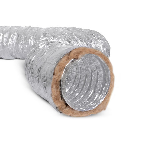 フレキシブルダクト - ALSD-L - ALNOR Ventilation Systems - ポリエステル製 / アルミニウム / 換気用