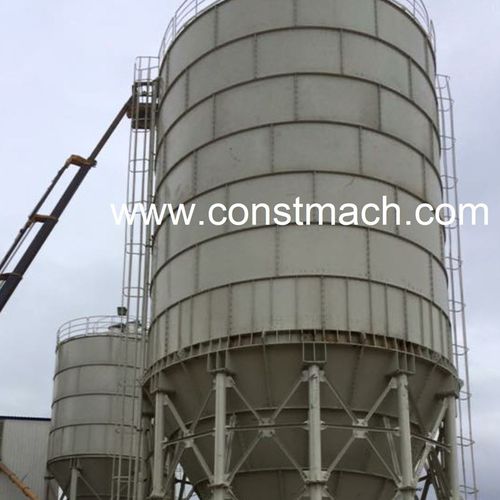 円錐底サイロ - CS-2000  - CONSTMACH Concrete Plants & Crushers - ボルト締め / セメント / コンクリート用