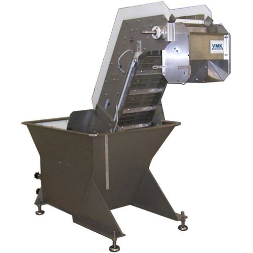 フィードホッパー - VMK50 - VMK Fish Machinery - 昇降式 / 魚用 / ベルトコンベヤー付き