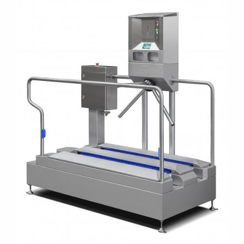回転式入口付き靴底洗浄機 - MHS-5 LZ - Roser Construcciones Metalicas S.A.