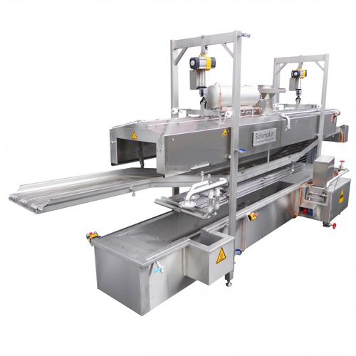 油たっぷりの産業用フライヤー - SFT-T, SFE-T - Schomaker Convenience Technik GmbH - 肉 / コンベヤー式