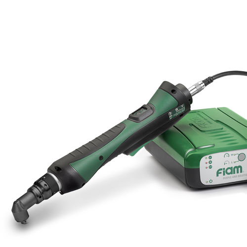 電動式ナットランナ－ - eTensil E8C 90 series - FIAM - 直角タイプの / 自動停止機能付き / ブラシレスDCモータ