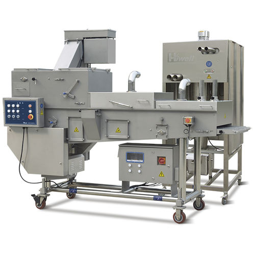 自動パン粉まぶし装置 - SFJ series - Hiwell Machinery Co., Ltd. - 肉用 / 魚用