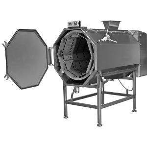 回転ドラム洗浄機 - KRS 300 - KERRES GmbH - 溶媒 / 水用 / 自動