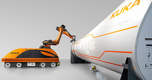 移動式高所作業台 - KMR QUANTEC - KUKA AG - 全方向