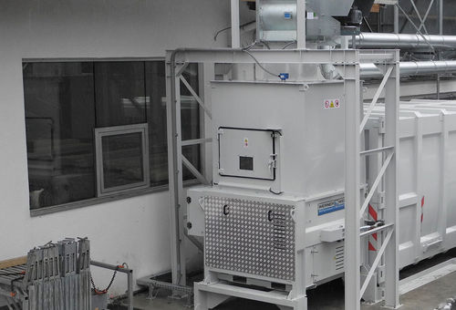 据え置き型廃棄物圧縮機 - SV series - Werner & Weber GmbH - スクリュー