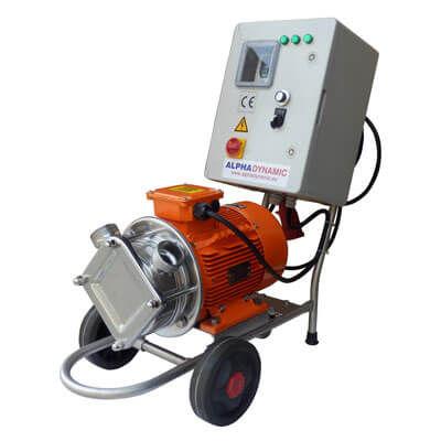 インペラポンプ - AD  - ALPHADYNAMIC PUMPS (UK) LTD - 水 / 電動 / 移動型