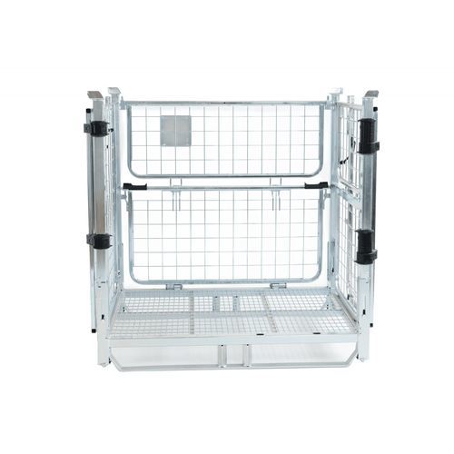折り畳み式パレットボックス - SmartCube® - K. Hartwall Ltd - ワイヤーメッシュ / 貯蔵用 / 積み重ね式