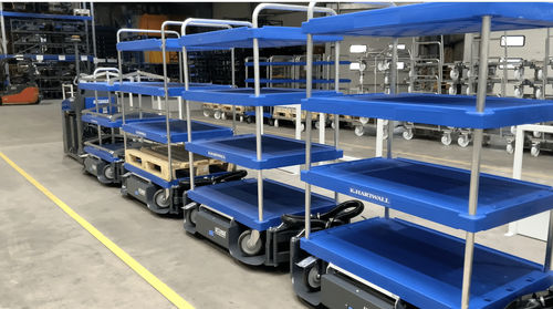 牽引用トラクター - LIFTLINER® - K. Hartwall Ltd - 電動式 / ホイール式 / オートガイド