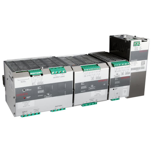 平行無停電電源装置 - DCXH, ABA Series - Effekta Regeltechnik - DC / コンパクト / DINレール
