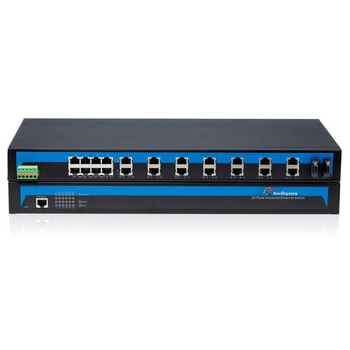 管理型イーサネットスイッチ - IT-ES5024-IM-2F - Intellisystem Technologies - 24 ポート / 標準 / 冗長