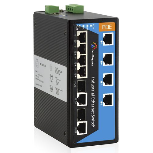 PoEイーサネットスイッチ - IT-IPS-3110-IU-2GC-4-POE - Intellisystem Technologies - 非管理型 / 10 ポート / ギガビット