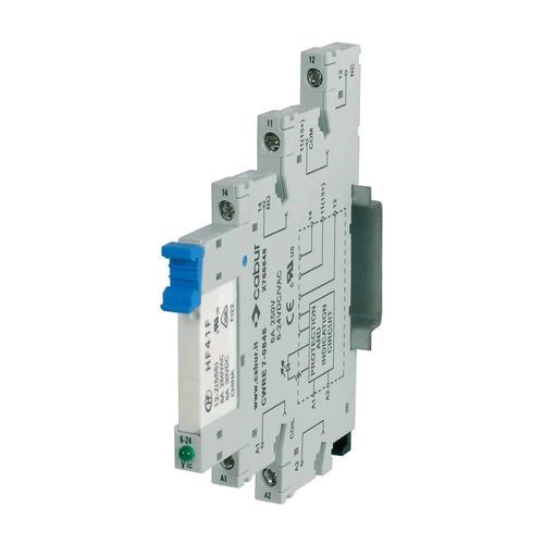 電気機械式リレーモジュール - CWR  - Cabur - 送電レールDIN取り付け用