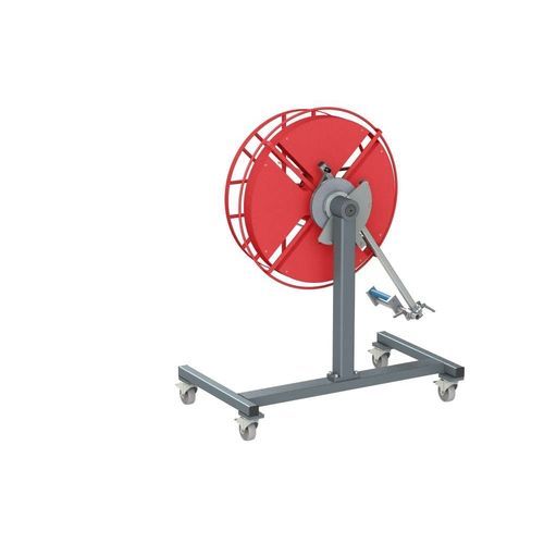 手動式巻き出し機 - KOMBITRAK 800 T - Kabelmat Wickeltechnik GmbH - ケーブル / ワイヤー用 / コイル