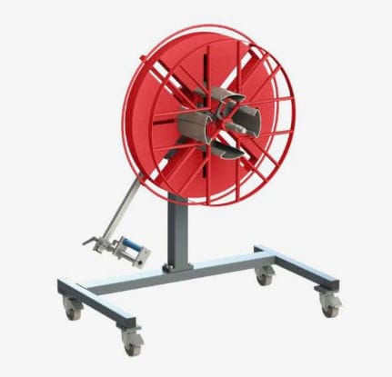 手動式巻き取り/巻き出し機 - 800 SL - Kabelmat Wickeltechnik GmbH - ケーブル / ワイヤー用 / コイル