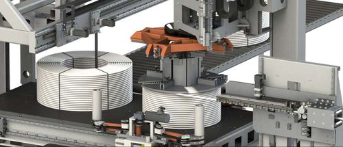チューブ製造用巻取り器 - RINGROL 1200 - Kabelmat Wickeltechnik GmbH - 自動