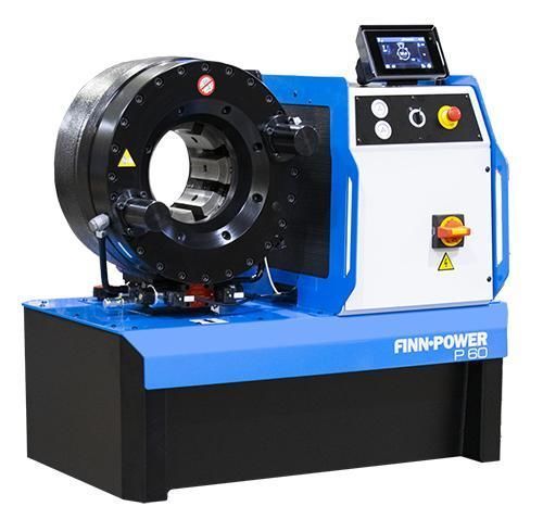 ホース用圧着機 - P60 - Lillbacka Finn-Power - 自動 / 油圧式 / 電動油圧