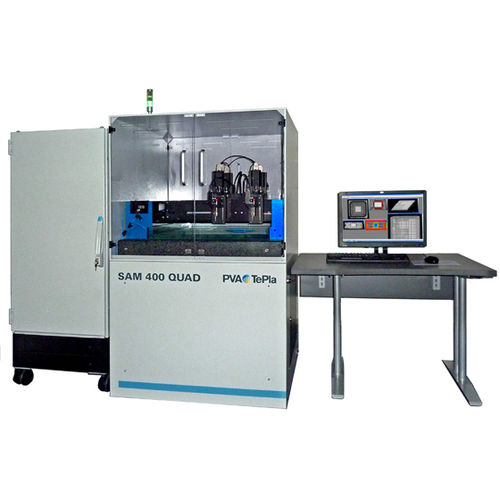 走査型音響顕微鏡 - SAM 400 QUAD - PVA TePla Analytical Systems GmbH - 分析用 / 研究用 / 高速