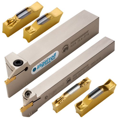 外側滑り止め付輪切り工具 - RhinoGroove™  RGER/L series  - Ingersoll Cutting Tools/インガソール - プレート