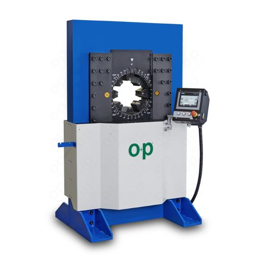 液圧ホース用圧着機 - Tubomatic V250IES - OP Srl - 自動 / 油圧式 / PLC制御