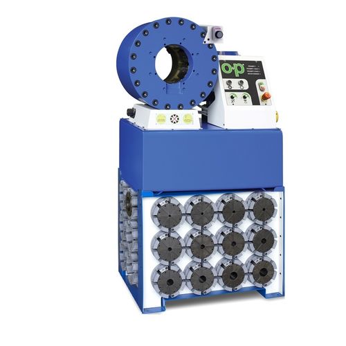 液圧ホース用圧着機 - TUBOMATIC H144 EL - OP Srl - 自動 / 電気機械式