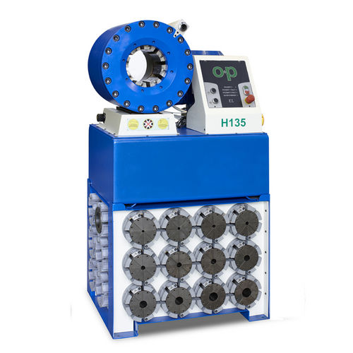 液圧ホース用圧着機 - TUBOMATIC H135 EL - OP Srl - 自動 / 電気機械式