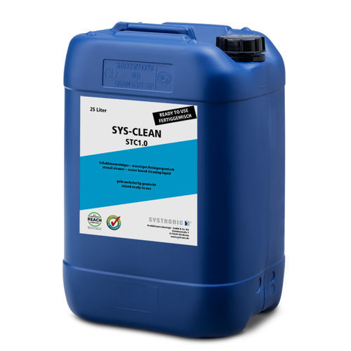 水性洗浄剤 - SYS-CLEAN© STC1.0 - SYSTRONIC Produktionstechnologie GmbH & Co. KG - 電子機器用 / ろう付け用フラックス / エアロゾル