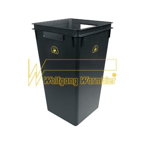 ポリプロピレン製ゴミ箱 - Wolfgang Warmbier GmbH & Co. KG Systeme gegen Elektrostatik - 産業廃棄物用