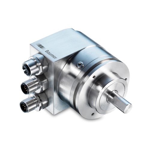 モジュール式ロータリエンコーダ - EAM580RS - Baumer Group - 絶対 / 磁気 / 中実軸