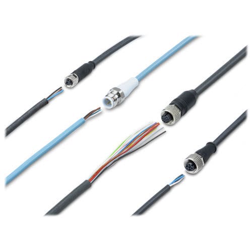 円形栓 - CAM12.A12-11230358 - Baumer Group - オス / ねじ式 / メス