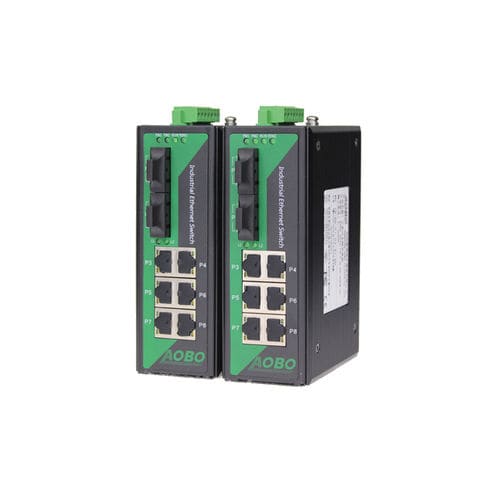 管理型イーサネットスイッチ - AOBO 5009 series - HANGZHOU AOBO TELECOM.,LTD. - 9ポート / DINレール / 標準