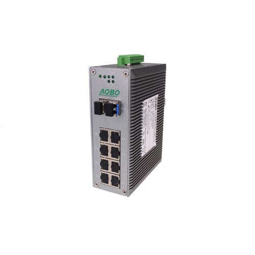 アンマネージドスイッチ - AOBO 3012 series - HANGZHOU AOBO TELECOM.,LTD. - 10 ポート / ギガビットイーサネット / DINレール