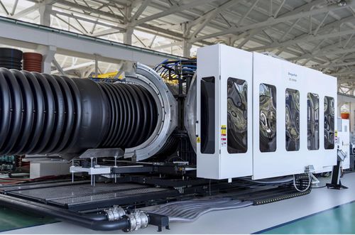ニ重壁コルゲート管押出しライン - ZC-2000H - Zhongyun Group - 水冷却機能付 / コルゲート管 / 雨水管用