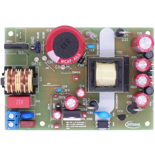 オ－プンフレーム電源 - REF_5GR2280AG_22W1 - Infineon Technologies AG/インフィニオン・テクノロジーズ - AC/DC / 制御 / スイッチング