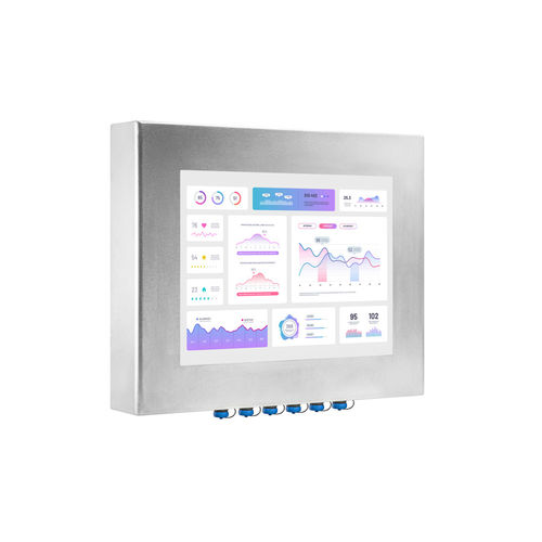 LEDバックライトパネルPC - IRTWPC104 series - IronTech Solutions, SL - 5ワイヤー抵抗タッチスクリーン / 10.4インチ / 1024 x 768