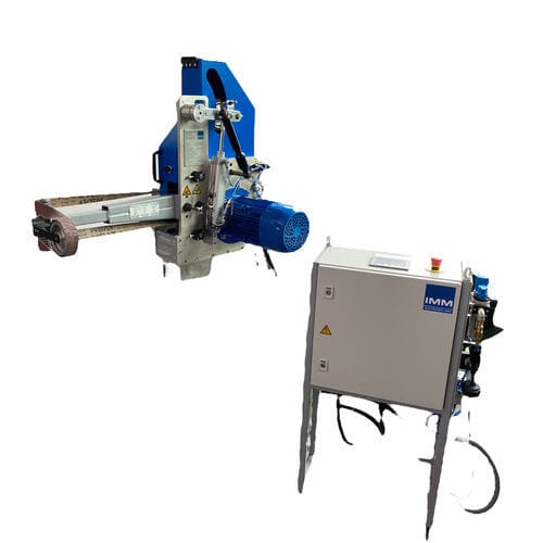 ベルト携帯グラインダー - IMM Maschinenbau GmbH - 電気 / 精密 / 旋盤用