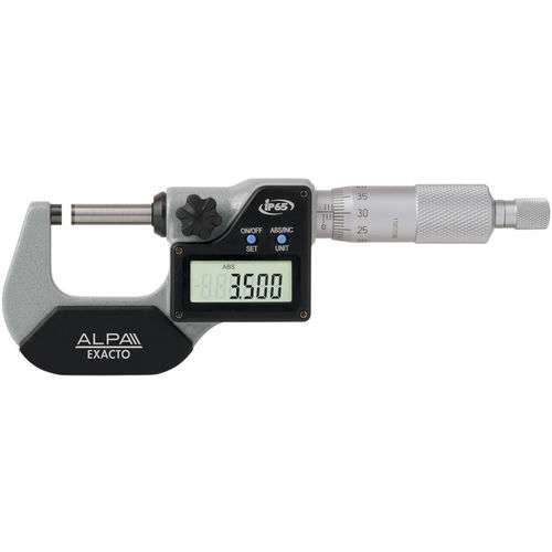 外側マイクロメーター - BAO25 series - Alpa Metrology - デジタル / 防水性